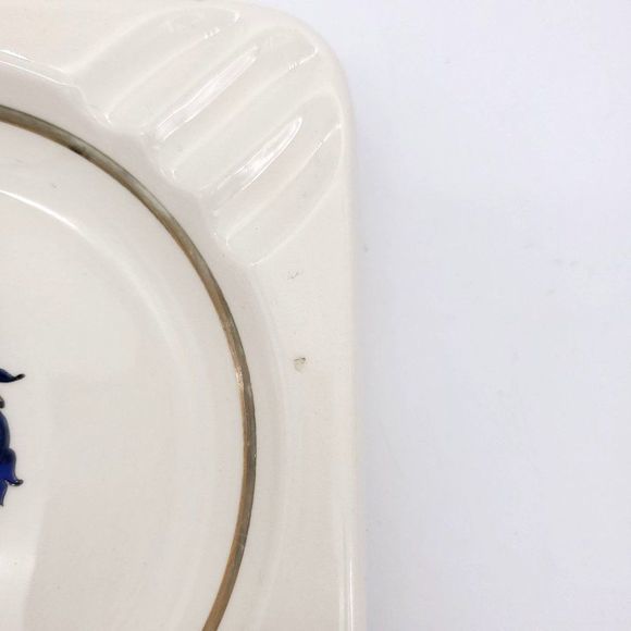 Vintage Holt England Crest Cigarette Ashtray Dish Porcelain Collectible Retro UK - Picture 4 of 6